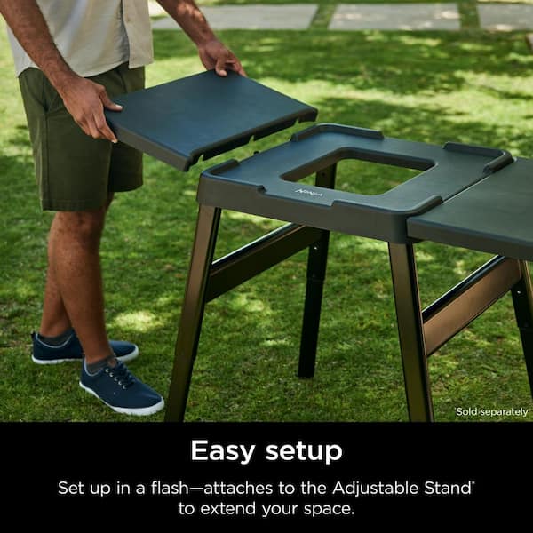 NINJA Woodfire Attachable Side Shelf, Compatible with Woodfire