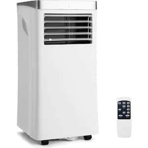 5,000 BTU Portable Air Conditioner Cools 220 Sq. Ft. with Dehumidifier and Fan in White