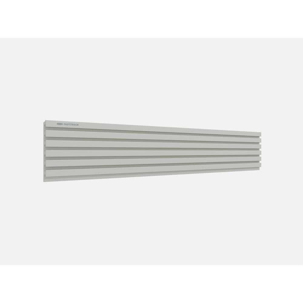 FAST TRACK 48 in. H x 7.6 in. W FastTrack Garage Slat Wall 5-Panel 2099469  - The Home Depot