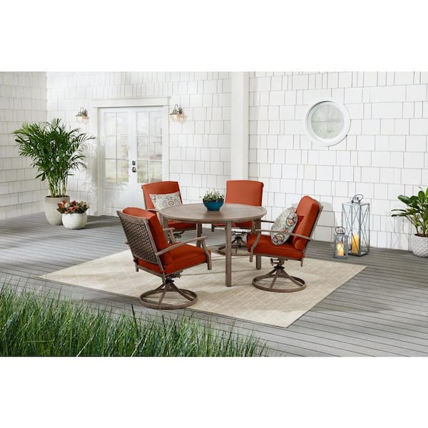 Hampton bay geneva patio outlet set