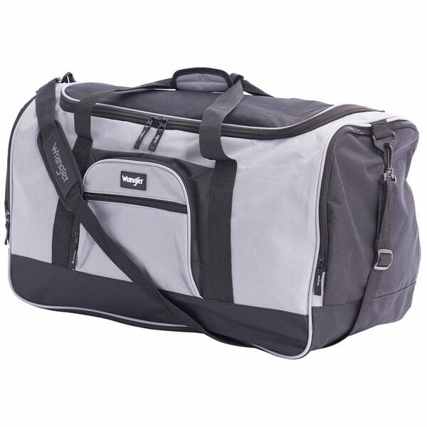 Wrangler 30 in. Multi-Pocket Rolling Upright Duffel Bag with Blade Wheels  WR-A4830-201 - The Home Depot