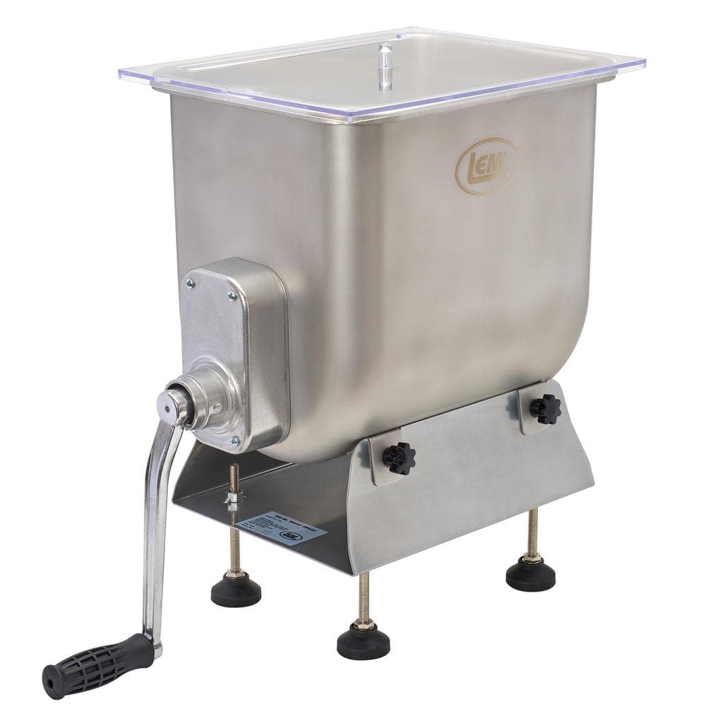 LEM Big Bite Stainless Steel Fixed Position Stand Meat Mixer 25 lbs ...