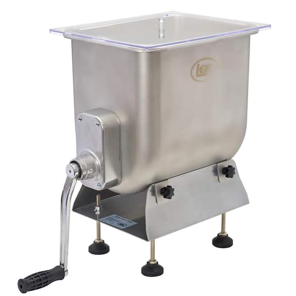 LEM Big Bite Stainless Steel Fixed Position Stand Meat Mixer 25 lbs.