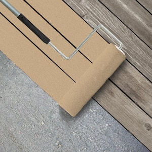1 gal. #PPU4-15 Jasper Cane Textured Low-Lustre Enamel Interior/Exterior Porch and Patio Anti-Slip Floor Paint