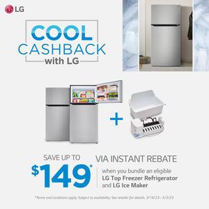 33 in. W 24 cu. ft. Top Freezer Refrigerator w/ LED Lighteing and Multi-Air Flow in Stainless Steel, ENERGY STAR