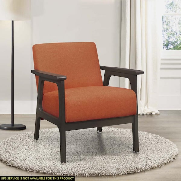 Orange Fabric Chair