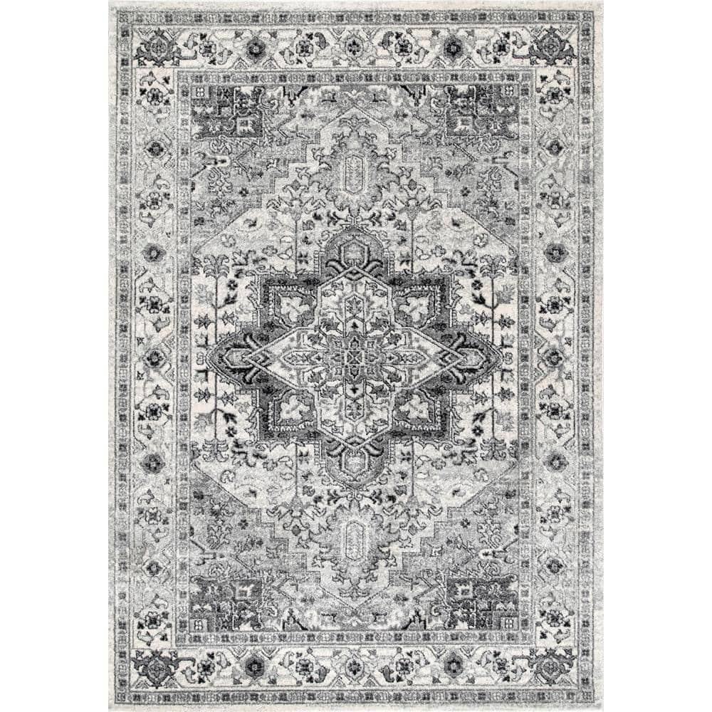 Vonda Persian Gray 8 ft. x 10 ft. Area Rug -  nuLOOM, RZBD32C-8010