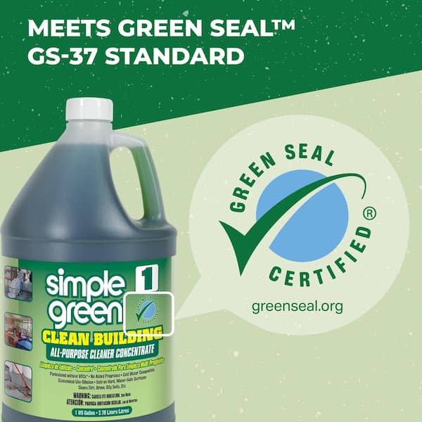 Green Building Supply, Industrial Strength Concrete Cleaner - Non