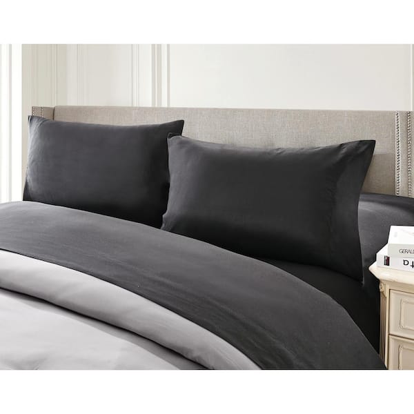 9-Piece Gray King Comforter Set
