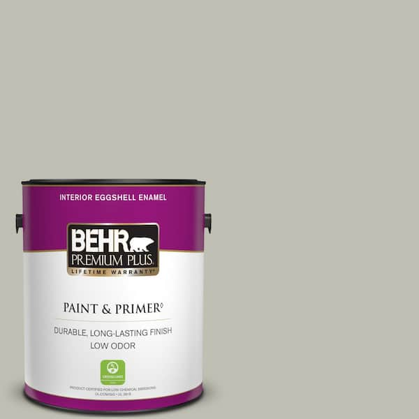 BEHR PREMIUM PLUS 1 gal. #N370-3 Light Year Eggshell Enamel Low Odor Interior Paint & Primer