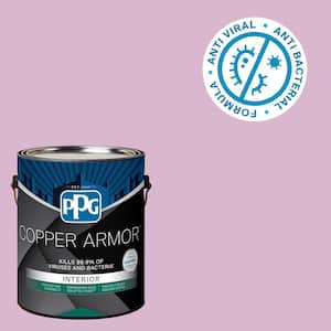 1 gal. PPG1180-4 Light Mulberry Semi-Gloss Antiviral and Antibacterial Interior Paint with Primer