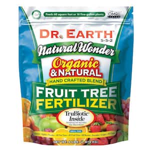 4 lbs. Organic Natural Wonder Fruit Tree Dry Fertilizer