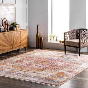 Farley Rust 4 ft. x 6 ft. Persian Oval Rug