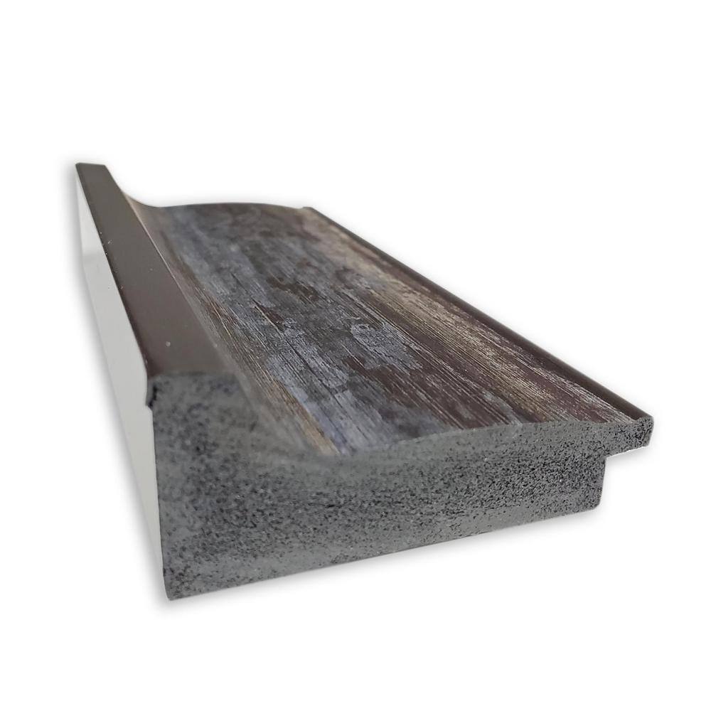 Alta Rustic Char Distressed Polystyrene Wall Picture Frame
