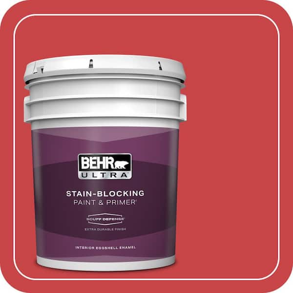 BEHR ULTRA 5 gal. #P150-6 Whip Lash Extra Durable Eggshell Enamel Interior Paint & Primer