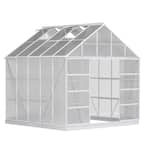 Weatherguard 8 ft. x 12 ft. x 20 ft. Round Top Commercial Greenhouse IS ...