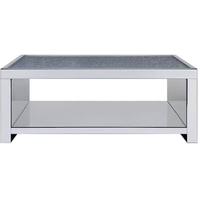1 Home Improvement Retailer, Long Mirrored Coffee Table