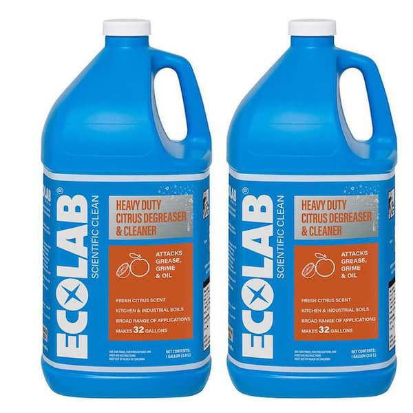 1 Gal. Heavy Duty Citrus Degreaser Concentrate Cleaner, Attacks Grease and Grime (2-Pack)
