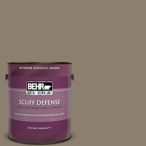 1 gal. #BNC-36 Restful Brown Extra Durable Eggshell Enamel Interior Paint & Primer