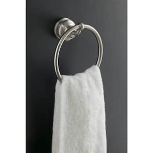 Fairfax Towel Ring in Vibrant Brushed Nickel