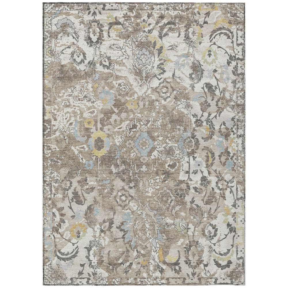 Chantille Machine Washable Indoor/Outdoor Abstract ACN2791 Ivory 9 ft. x 12 ft. Area Rug price history on PriceWatchPro