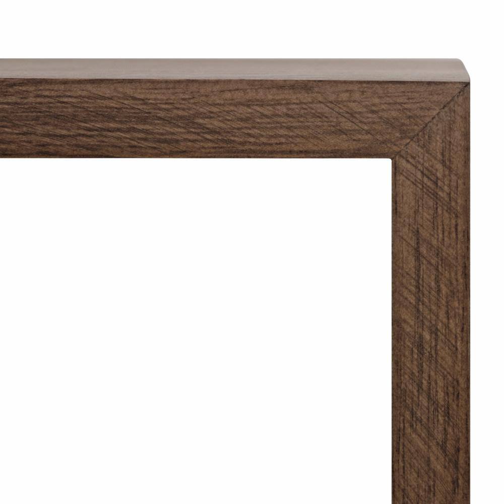 Rustic Brown Wood Floating Wall Shelf Set, 3 Piece