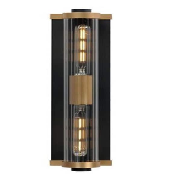 Opulent 2-Light 20 in. Outdoor Wall Sconce