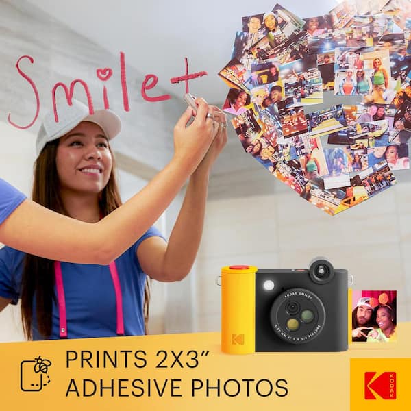 Kodak Smile+ Wireless 2x3 Digital Instant Print Camera with Effect
