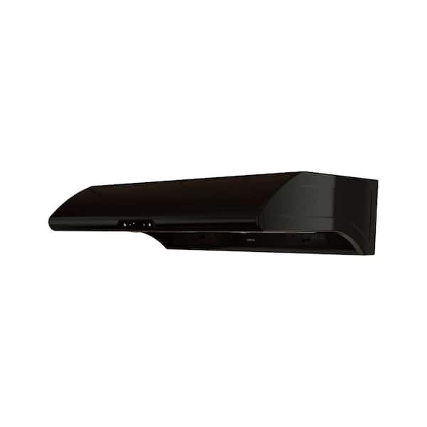 Zephyr Typhoon 36 in. 850 CFM Under Cabinet Mount Range Hood with LED Light in Black
