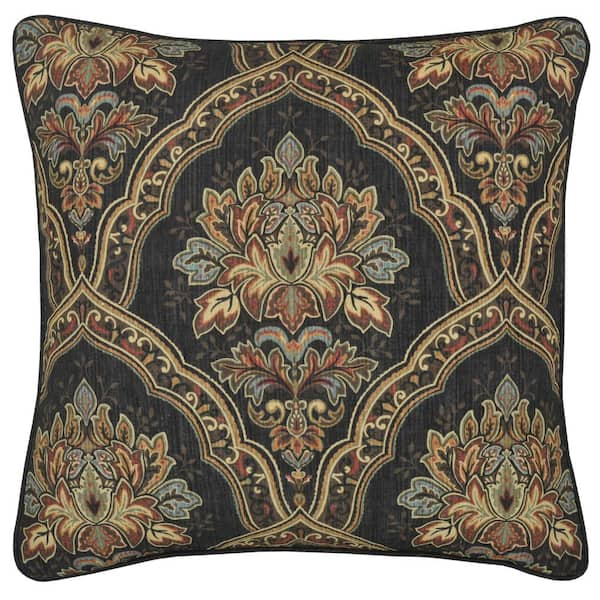 J QUEEN NEW YORK INC Maria Cotton 20 in. Square Decorative Throw Pillow 20 x 20 in.