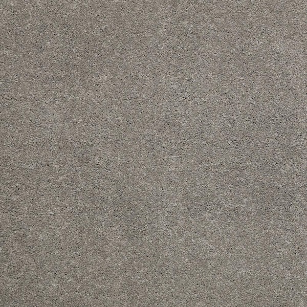 Lifeproof Coral Reef II - Dawn Drizzle - Gray 93.6 oz. Nylon Texture Installed Carpet