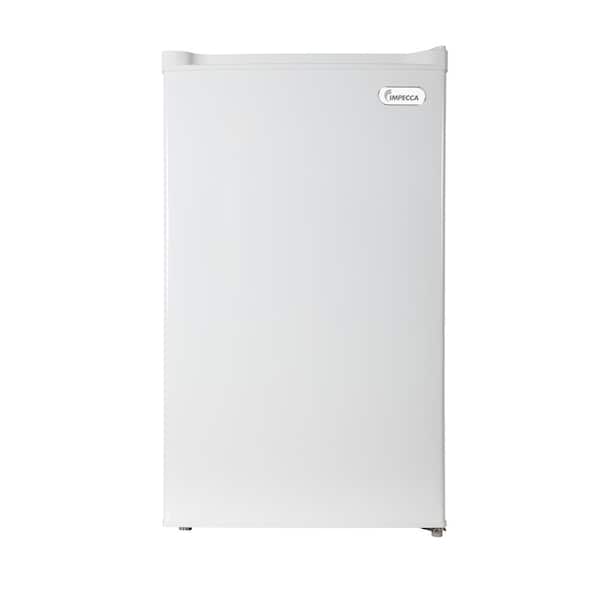 Compact Upright Freezer- 3.1 cu ft (88L)- White- Frost-Free- Flat Back