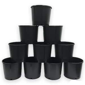 11.3 l/693 cu. in. 3 Gal. Plastic Nursery Pots (12-Pack)