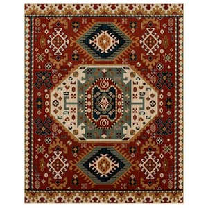 Oakpoint Red 2 ft. x 3 ft. Area Rug