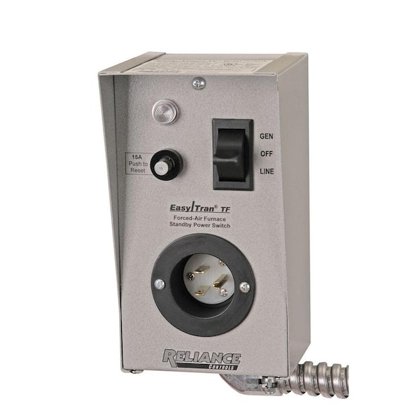 Reliance Controls Furnace Transfer Switch Tf151 The Home Depot