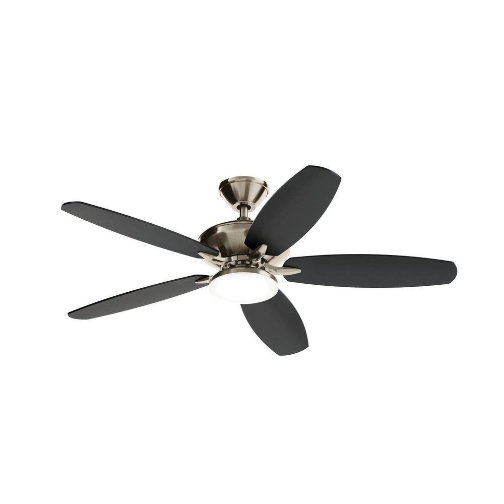 Home & Garden Ceiling Fans Kichler 16in Modern Orb Brushed Nickel Indoor Ceiling Fan and Remote