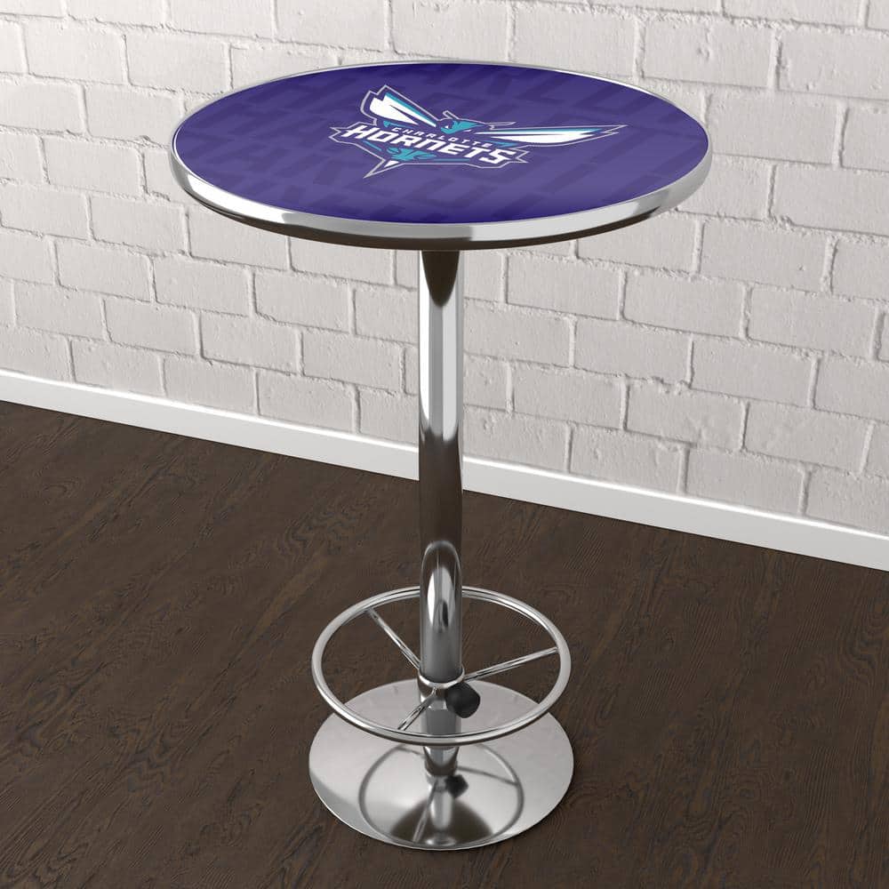 Charlotte Hornets City Blue 42 in. Bar Table