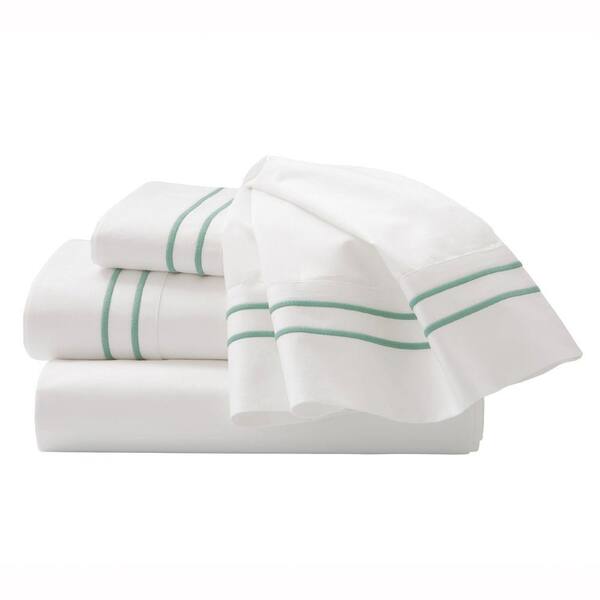 Unbranded Embroidered Watery King Sheet Set