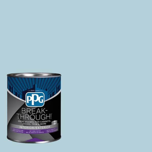 1 qt. PPG1151-3 Midsummer'S Dream Satin Door, Trim & Cabinet Paint