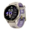 Garmin Forerunner 970 Running Smartwatch in French Gray/Indigo