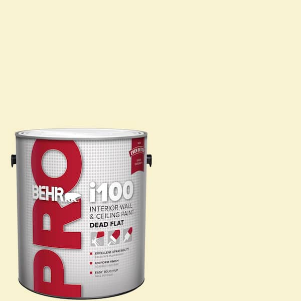 BEHR PRO 1 gal. #P320-1 Flashpoint Dead Flat Interior Paint