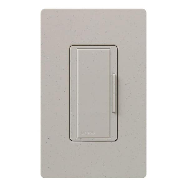 Lutron Maestro Companion Multi-Location Dimmer Switch, Only for Use with Maestro LED+ Dimmer, Stone (MSC-AD-ST)