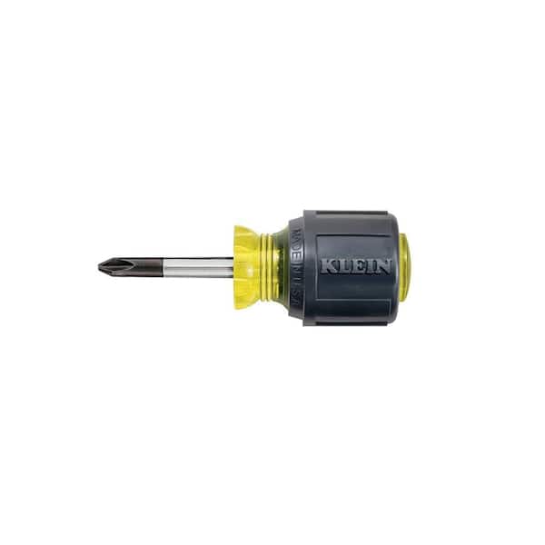 Klein Tools #2 Profilated Phillips Head Screwdriver with 1-1/2 in. Round Shank- Cushion Grip Handle