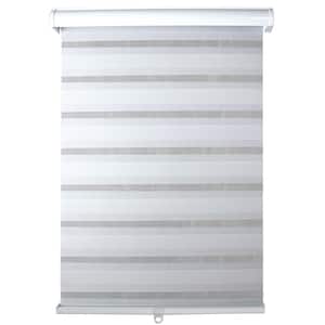 Light Filtering White 27 in. x 72 in. Cordless Sheer Shade