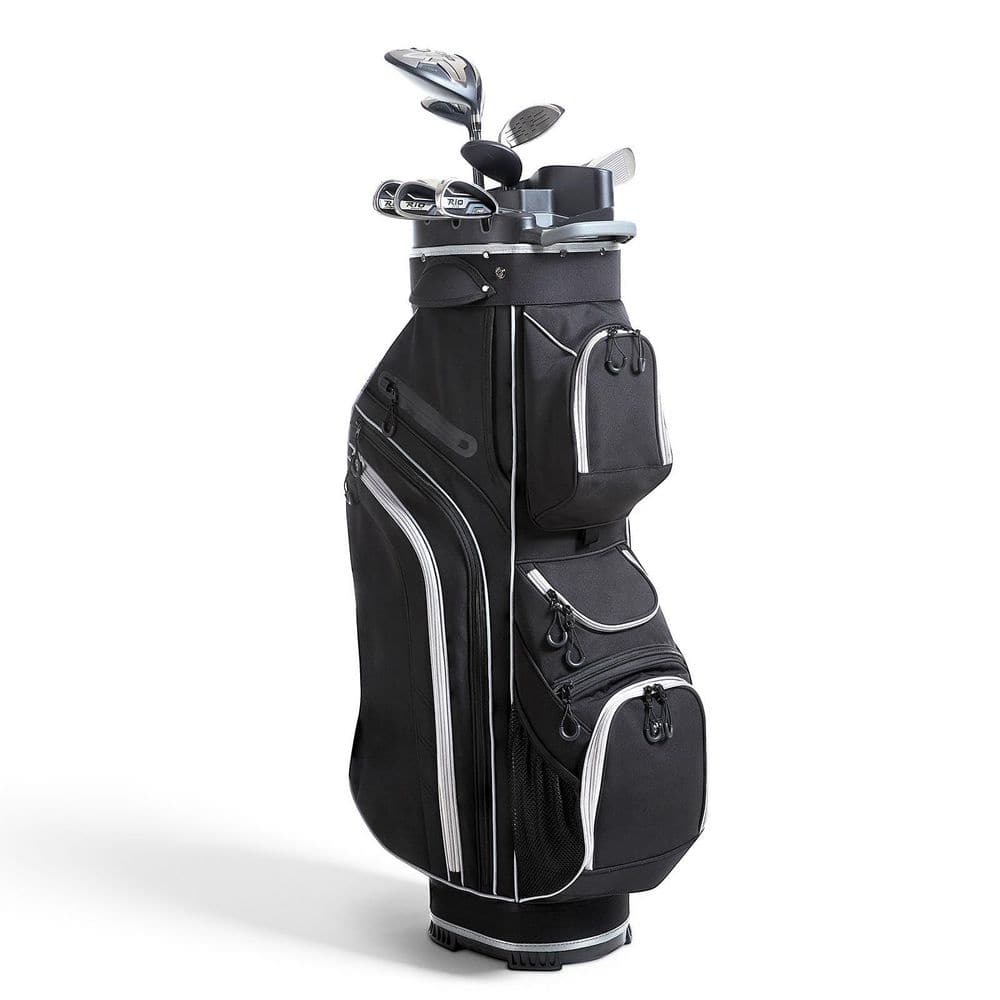 Golf Cart Bag with 14-Way Divider, High-Quality 900D Polyester for Men and Women, and Full-Length Club Organizer