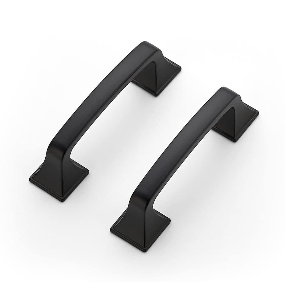 30-Pack Matte Black 3 in. sq. ft. Arch Pulls Solid Kitchen Cabinet Handles for Cupboard, Drawer, and Vanity Hardware price history on PriceWatchPro