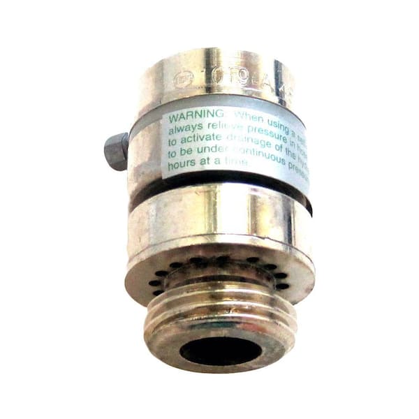 Arrowhead 1-1/16 in. Fine Thread Inlet x 3/4 in. MHT Outlet Chrome Fine Thread Self Draining Vacuum Breaker