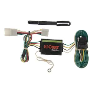 Vehicle-Side Custom Vehicle Trailer Wiring Harness for Towing, 4-Pin Trailer Wiring for Select Jeep Cherokee