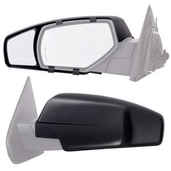 Snap & Zap Clip-on Towing Mirror Set for 2014 - 2018 Chevrolet Silverado/GMC Sierra