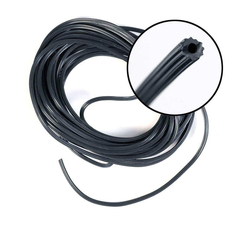 Phifer 0.250 in. x 25 ft. Black Spline 3007694 - The Home Depot